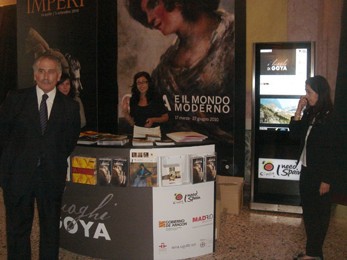 Aragón promociona su oferta turística en Milán con motivo de la exposición Goya y el Mundo Moderno. Aragón Digital