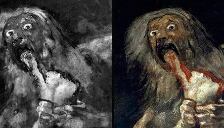 La versión original que pintó Goya. ABC