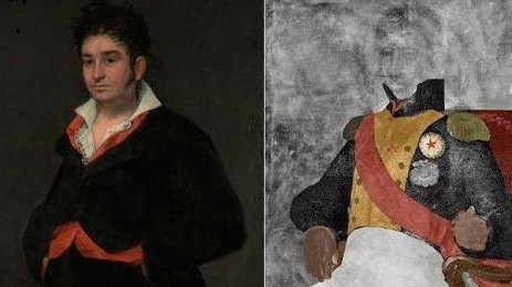 Descubren un retrato oculto bajo una obra maestra de Goya. Heraldo de Aragón