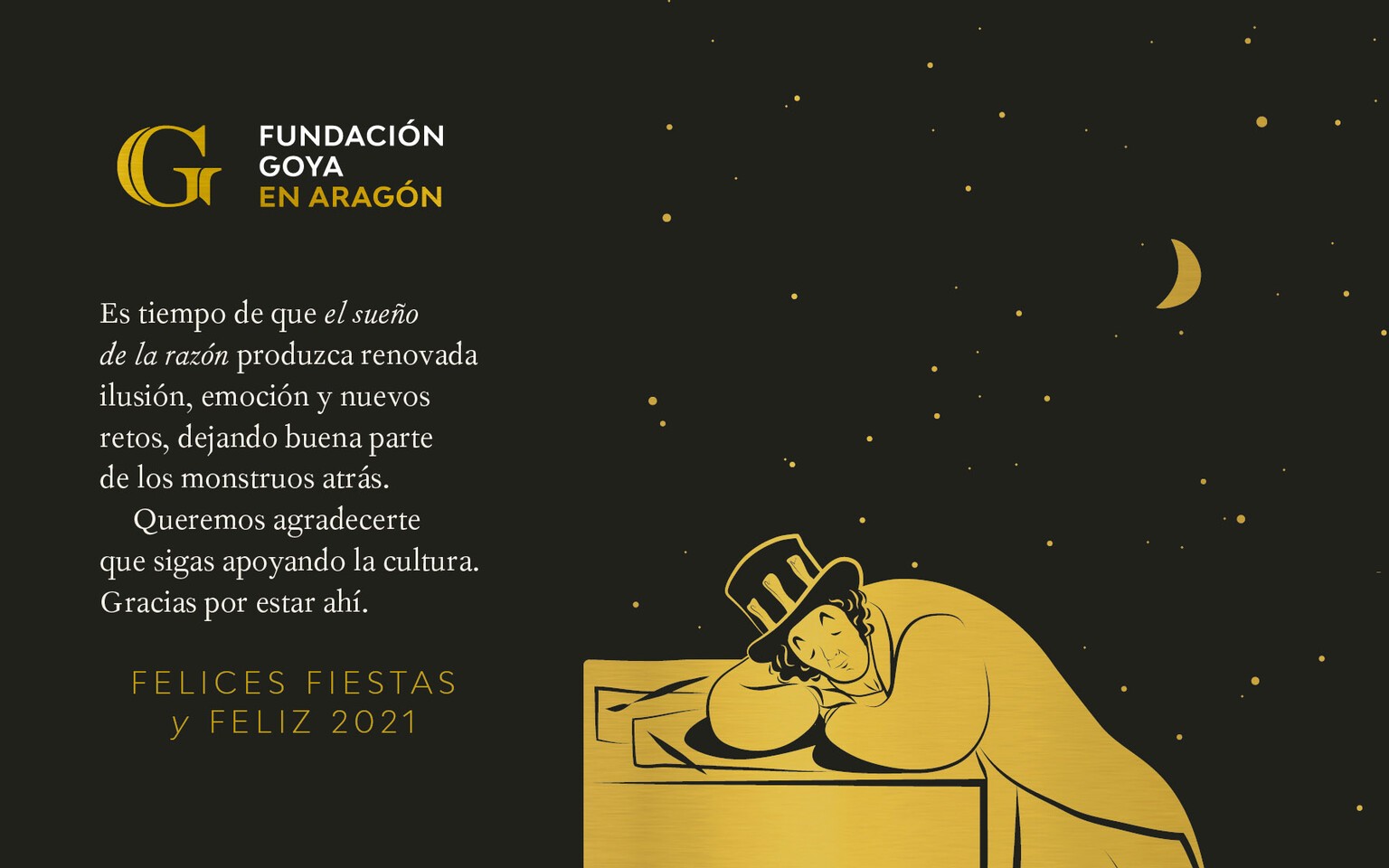 Fundación Goya - Felicitación 2021