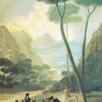 columpio Fundación Goya en Aragón