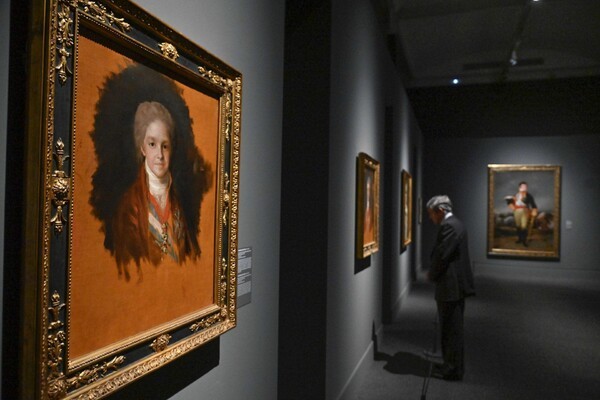 Siete obras de Goya en una exposición de retratos en Barcelona