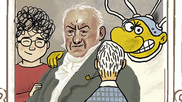 El cómic y Goya. Una muestra de veneración