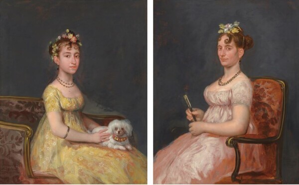 Los retratos de dos mujeres de Goya podrían batir récords en la próxima subasta 