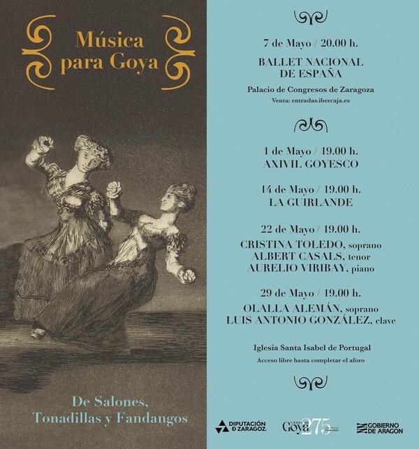 Música y Danza para celebrar el Año de Goya