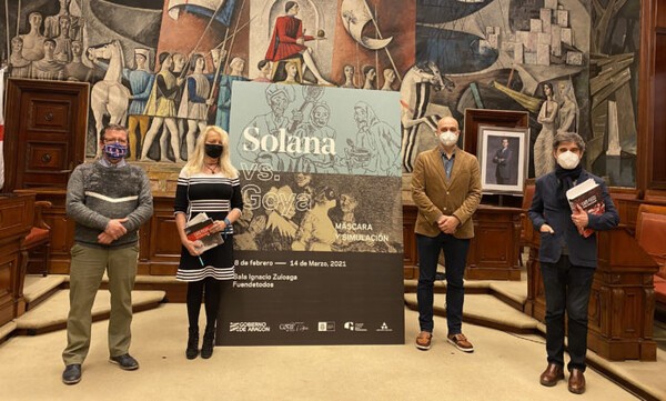 ‘Solana vs. Goya. Máscara y simulación’ inicio del programa cultural en el año del 275 aniversario del nacimiento de Goya