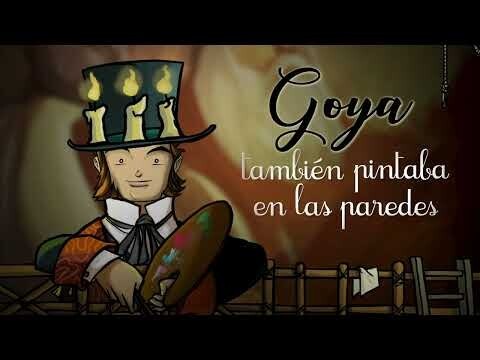 'GOYA también pintaba en las paredes', el nuevo cortometraje animado sobre las pinturas murales de Goya