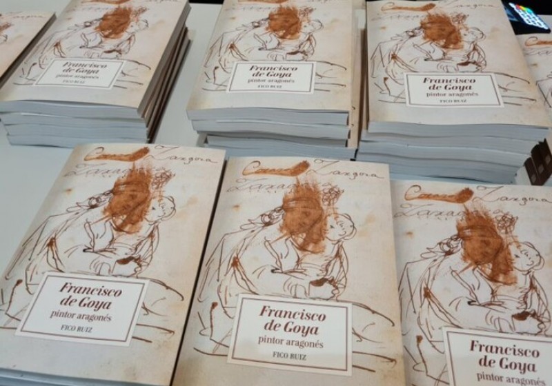 'Goya, pintor aragonés', el nuevo libro de Fico Ruiz editado por el Gobierno de Aragón y la Fundación Goya en Aragón