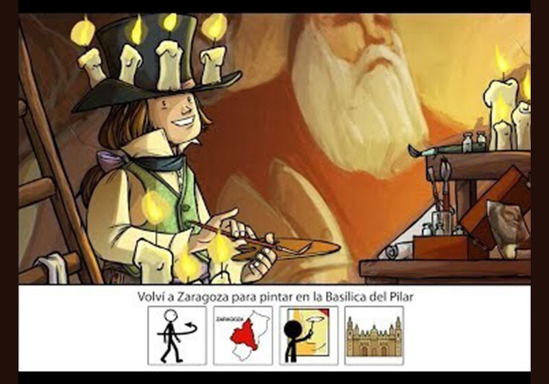 La Fundación Goya en Aragón subtitula con pictogramas de ARASAAC el cortometraje animado 