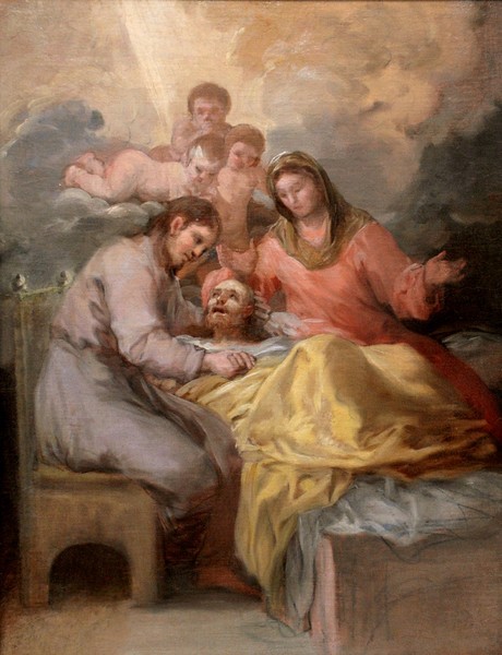 Transition of Saint Joseph (El tránsito de San José) (sketch)