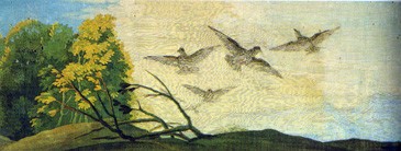 Birds in Flight (Pájaros volando)