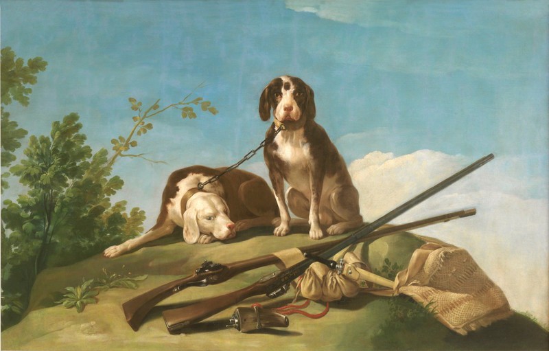 Dogs on the Leash (Perros en traílla)