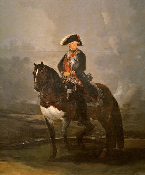 Carlos IV a caballo
