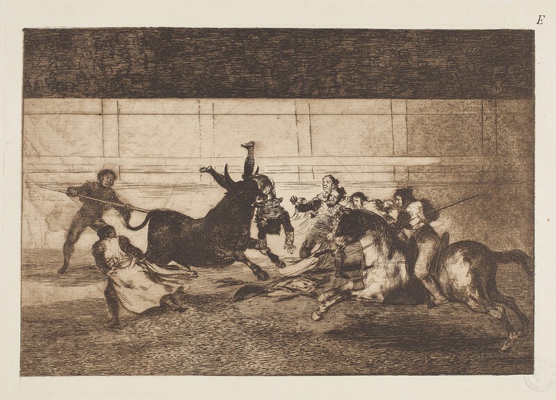 The Death of Pepe Illo (Bullfighting E)