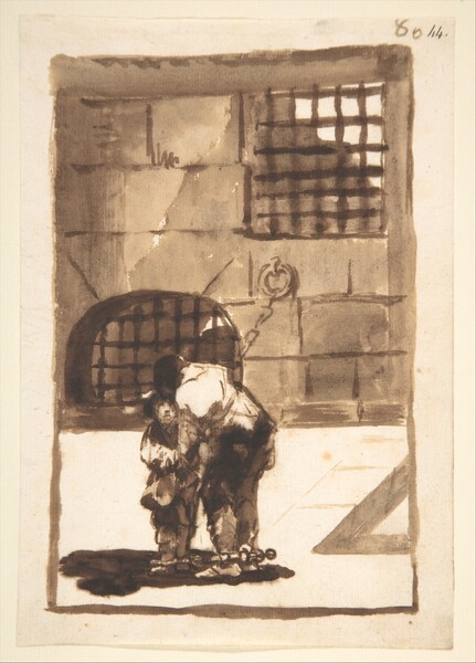 Dos prisioneros encadenados (F.80)
