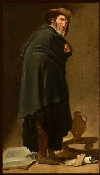 Menipo, el filósofo (copia de Velázquez)