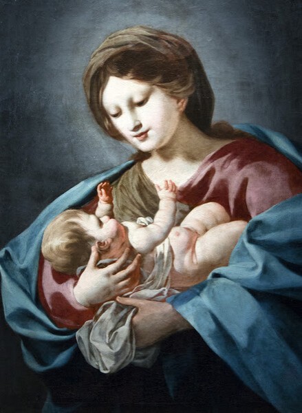 La Virgen con el niño