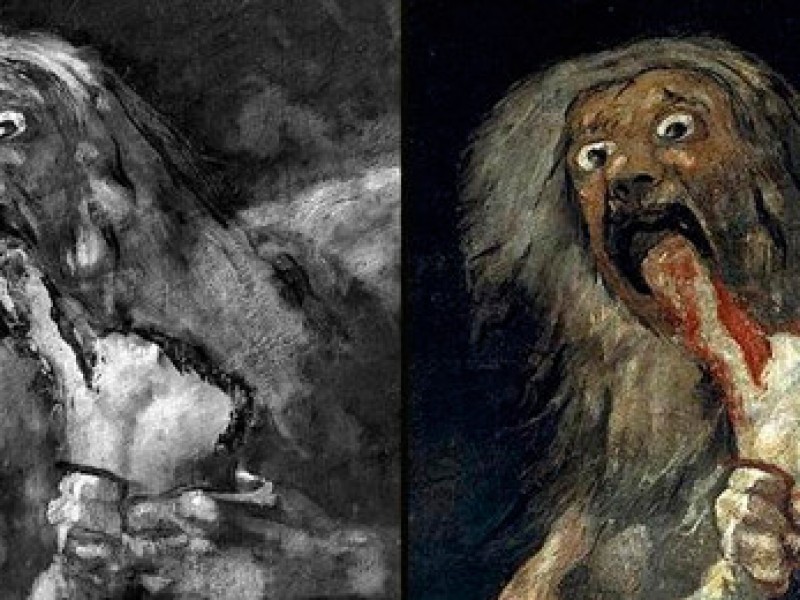 La versión original que pintó Goya. ABC