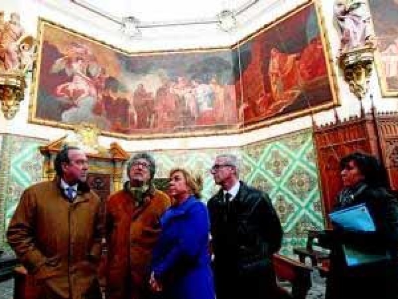 Goya vuelve a lucir en Aula Dei. El Periódico de Aragón