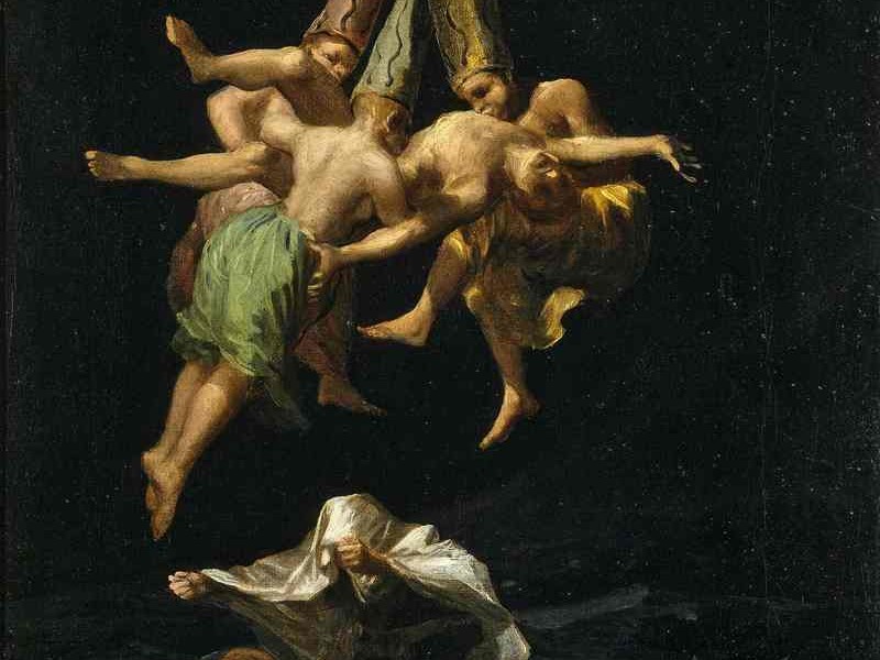 Se subastará el recibo original de 'Vuelo de brujas' de Francisco de Goya. Heraldo.es