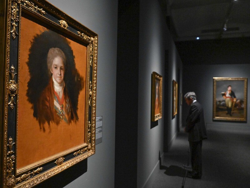 Siete obras de Goya en una exposición de retratos en Barcelona