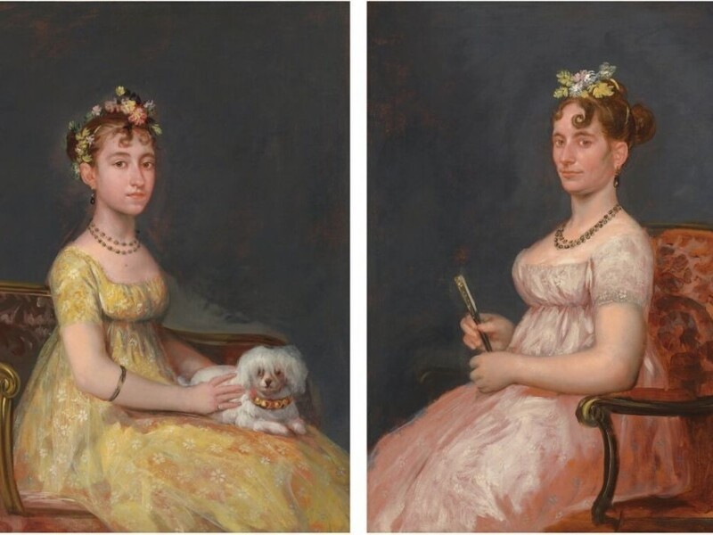 Dos retratos pintados por Goya baten récord en una subasta en Nueva York