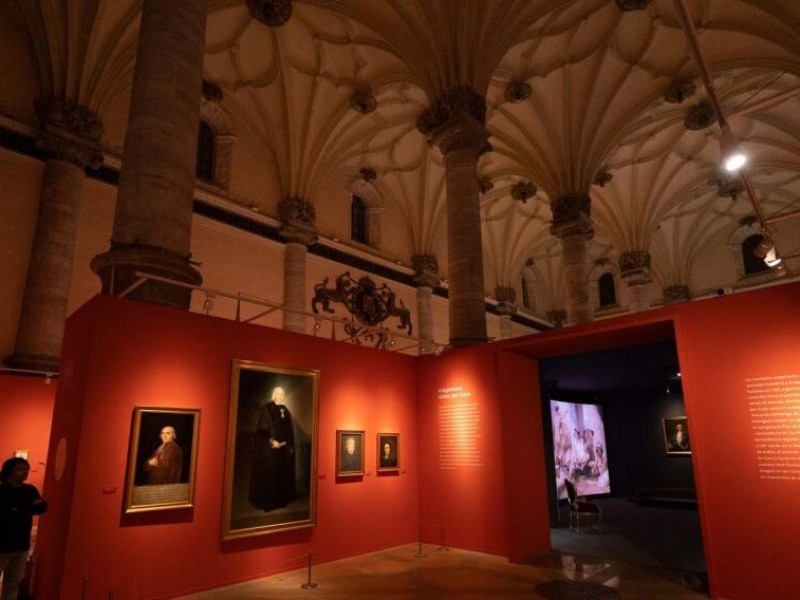 La Zaragoza que vivió Goya en la Lonja